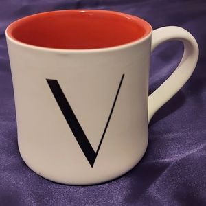 Free with Bundle of 2+ Items - NWOT Indigo Ceramic Monogram Mug V